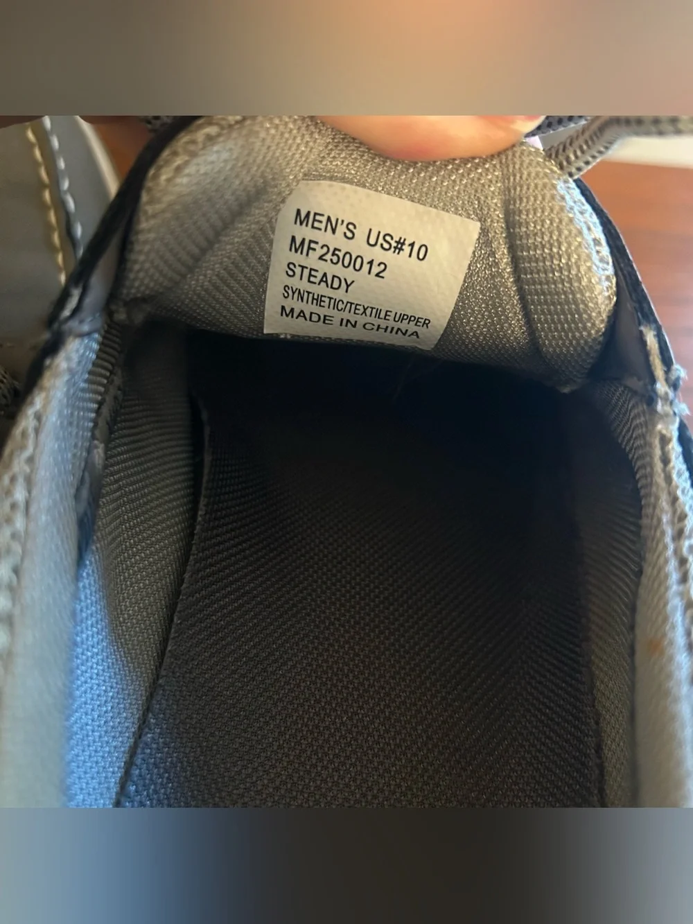 Margaritaville Steady Men's Grey Casual Boat Shoes size 10